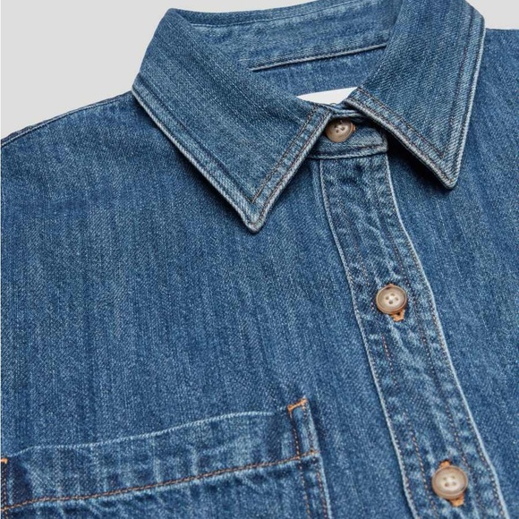 Vintage Utility Shirt - Denim Forum / Aritzia - Picture 3 of 6